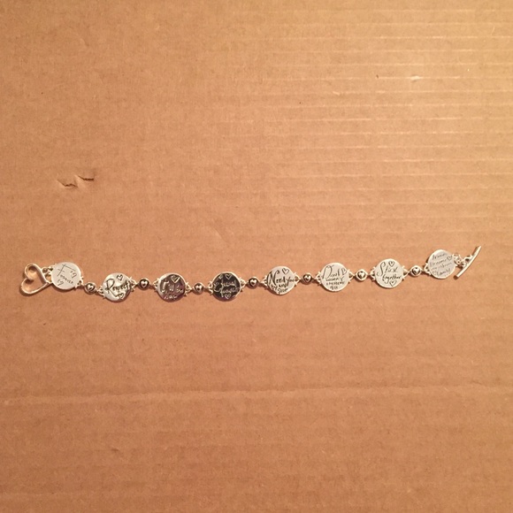 Sterling Silver Best Friend Bracelet - Picture 2 of 5